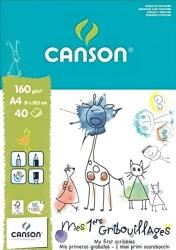 Canson Pad My First Scribbles Vázlatfüzet A4 160 g (C400110213)