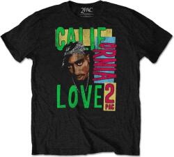 2Pac Ing California Love Unisex Black 2XL (2PACTS05MB05)