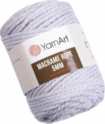 Yarn Art Macrame Rope 5 mm 85 m 756 Light Grey Șnur (Macrame Rope 5 mm 756)