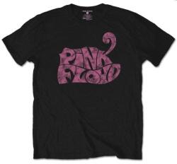 Pink Floyd Swirl Logo Rövid ujjú póló Black XL (PFTEE53MB04)