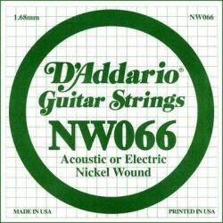 D'Addario Single XL 066 Különálló elektromos gitárhúr (NW066)