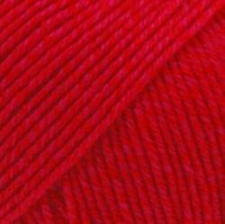 DROPS Design Cotton Merino Uni Colour 06 Red Kötőfonal (105106)