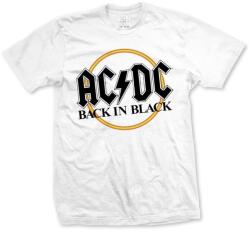 AC/DC Back in Black White 2XL Ing (ACDCTS12MW05)