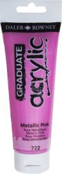 Daler-Rowney Graduate Akril festék Metallic Pink 120 ml 1 db (123120722)