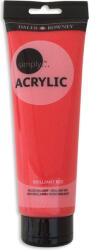 Daler-Rowney Simply Akril festék Brilliant Red 250 ml 1 db (126250547)