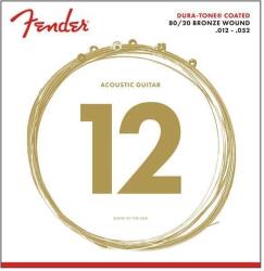 Fender Dura Tone 880L 80/20 12-52 Corzi chitare acustice (0730880303)