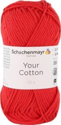 Schachenmayr Your Cotton 00030 Tomato Kötőfonal (9807019-00030)