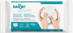 Darwi The Self-Hardening Modelling Clay Classic Argilă cu uscare la aer White 500 g (DA0800500000C)