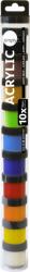 Daler-Rowney Simply Set de vopsele acrilice 10 x 18 ml (126500911)