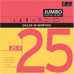 Daler-Rowney Red and Yellow Drawing Paper Vázlatfüzet 100 25 x 25 cm 150 g (434332525)