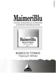 Maimeri Blu Akvarell festék Titanium White 018 1, 5 ml 1 db (M1607018)