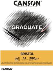 Canson Pad Graduate Bristol Vázlatfüzet 20 A4 180 g (C400110383)