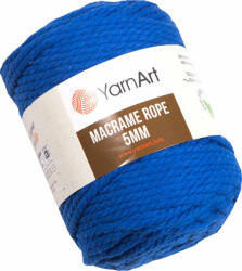 YARNART Macrame Rope 5 mm 85 m 772 Royal Blue Zsinór (Macrame Rope 5 mm 772)