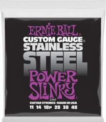 Ernie Ball 2245 Stainless Steel Power Slinky Corzi chitare electrice (P02245)