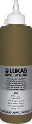 LUKAS Cryl Studio Plastic Bottle Akril festék Raw Umber 500 ml 1 db (747100500)