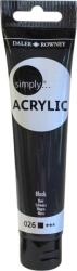 Daler-Rowney Simply Akril festék Black 75 ml 1 db (126975026)