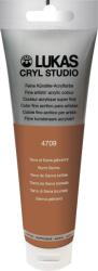 LUKAS Cryl Studio Plastic Tube Akril festék Burnt Sienna 125 ml 1 db (747090012)