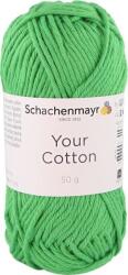 Schachenmayr Your Cotton 00072 Brilliant Green Kötőfonal (9807019-00072)