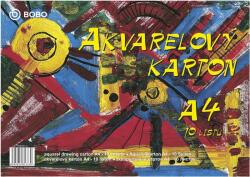 BOBO Watercolour Cardboard Vázlatfüzet 10 A4 250 g (13330)