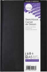 Daler-Rowney Simply Sketchbook Simply Vázlatfüzet A5 100 g Black (482154500)