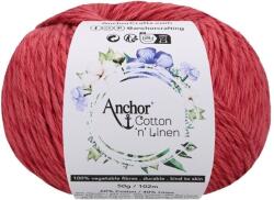 Anchor Cotton 'n' Linen 00017 Raspberry Horgolt fonal (4680004-00017)