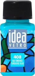 Maimeri Idea Vetro Vopsea de sticla Turquoise Blue 408 60 ml 1 buc (M5314408)