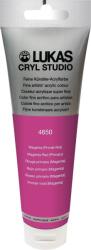 LUKAS Cryl Studio Plastic Tube Akril festék Magenta Red (Primary) 125 ml 1 db (746500012)