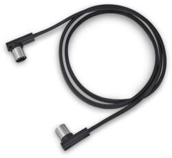 RockBoard Flat MIDI 1 m MIDI kábel (RBO CAB MIDI 100 BK)