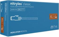 Mercator Medical nitrylex classic blue nitril púdermentes kesztyű XL 200db (Előrendelhető)