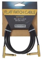 RockBoard Flat Patch Cable Gold 120 cm Pipa - Pipa Patch kábel (RBO CAB PC F 120 GD)