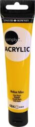 Daler-Rowney Simply Akril festék Medium Yellow 75 ml 1 db (126975684)
