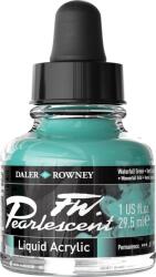 Daler Rowney FW Pearlescent Cerneală acrilică Waterfall Green 29, 5 ml 1 buc (603201124)