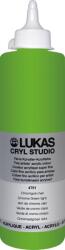 LUKAS Cryl Studio Plastic Bottle Akril festék Chrome Green Light 500 ml 1 db (747510500)