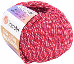 YARNART Baby Cotton Multicolor 5209 Bordeaux Red Kötőfonal (Baby Cotton Multicolor 5209)