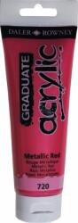 Daler-Rowney Graduate Akril festék Metallic Red 120 ml 1 db (123120720)