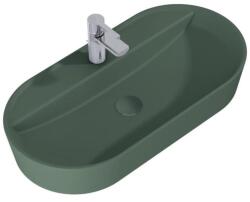 AREZZO design design pultra ültethető mosdó BABETTE 82X41, matt zöld AR-146046 (AR-146046)