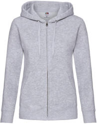 Fruit of the Loom Női prémium Sweat kapucnis pulóver XL szürke