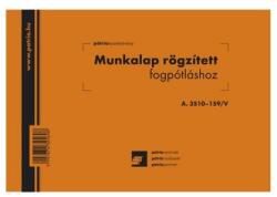 Pátria Munkalap rögzített fogpótláshoz A5, fekvõ A. 3510-159 (A.3510-159) - tonerpiac