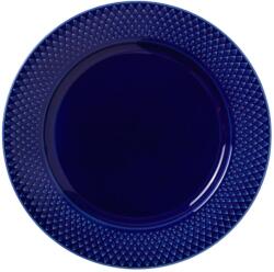 Lyngby Farfurie pentru desert RHOMBE, 23 cm, albastru închis, Lyngby (LY201936)