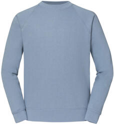 Fruit of the Loom Unisex felnőtt klasszikus Raglan melegítő pulóver L kék