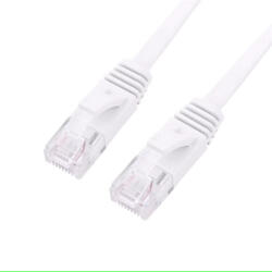 Gembird 0, 5m rövid CAT6e fehér UTP Patch kábel