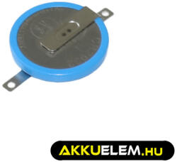 ipari termék CR2032 Lítium gombelem 3V Forrfüles - két oldalra kivezetve