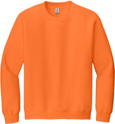 Gildan Unisex felnőtt felnőtt nehéz keverék Crew nyakú pulóver 3XL narancssárga