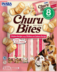 Inaba Foods Dog Churu Bites - csirke, lazac 8 x 12 g