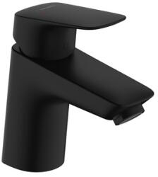 Hansgrohe Logis egykaros mosdócsaptelep 70, automata lefolyógarnitúrával, matt fekete (HG-71070670)