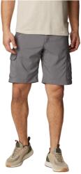 COLUMBIA Férfi rövidnadrág, Columbia Silver Ridge Utility Cargo Shorts, szürke 32 szürke