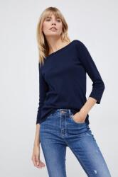 Benetton pamut hosszúujjú sötétkék - sötétkék XXS - answear - 7 290 Ft