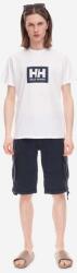 Alpha Industries pamut rövidnadrág Alpha Industries Jet Short 191200 07 sötétkék - sötétkék 30