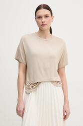 United Colors of Benetton t-shirt női, bézs - bézs S