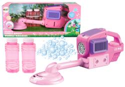 Lean Toys Soap Bubble Mașină de tuns iarba Roz Tub balon de sapun